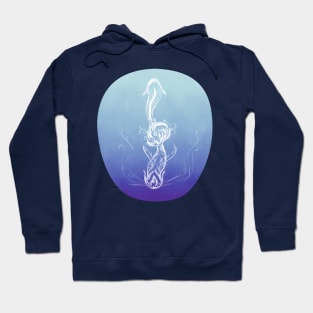 up and down fish Hoodie